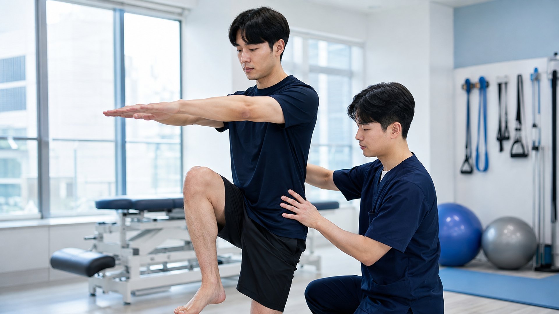 재활치료실 진료 모습